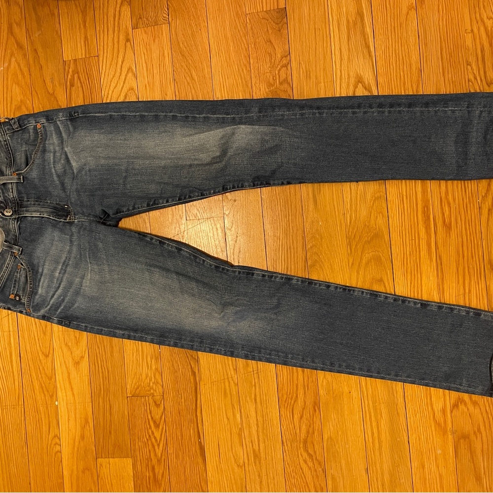 AG Adriano Goldschmied Slim Jeans in Faded Dark Blue